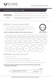 Lv Ring Size Chart Foto Ring And Wallpaper