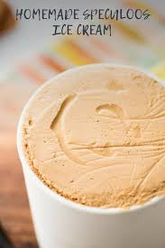 Homemade Speculoos Ice Cream Recipe Recipe Ice Cream Recipes Ice Cream Speculoos Recipe