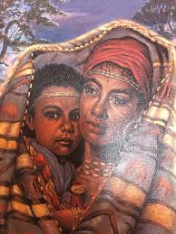 Vintage Black Art Framed