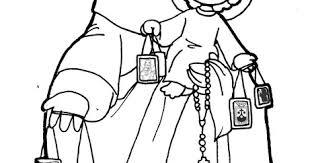 Celeste para el cielo, blanco para la tierra). Dibujos Para Catequesis Virgen Del Carmen