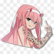 The Overly Requested Zero Two Has Finally Arrived Naked Zero Two Png Transparent Png 1147x979 6576170 Pngfind Anime, darling in the franxx, pink hair, smile, zero two (darling in the franxx). naked zero two png transparent png