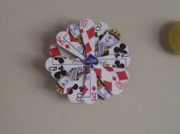 It would look fantastic as a hair piece, the centre piece on a table, or with a bunch of other card flowers in a case like a faux bouquet on poker night. Pin On B Shower