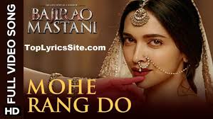Mohe Rang Do Laal Lyrics Bajirao Mastani Toplyricssite Com mohe rang do laal lyrics bajirao