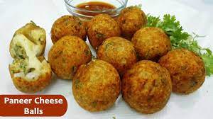 Cheese Paneer Balls Paneer Cheese Balls By Priya Youtube Paneer Cheese Potato Cheese Balls Cheese Ball