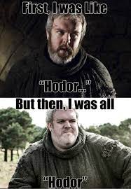 Hodor Game Of Thrones Fa Art 37040670 Fanpop