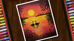 Shop soft pastels, oil pastels, pastel pencils, & more. Crayon Scenery Oil Pastel Drawing Novocom Top
