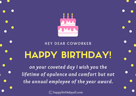 Happy birthday coworker funny images. Inspirational Happy Birthday Wishes For Coworkers Colleagues