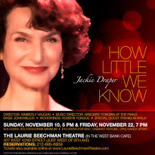 Cabaret Month: Jackie Draper and MORE!