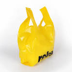 Custom Logo Packing Bag Perforated Vest Carrier Plastic Bags / T-Shirt  Plastic Bag for Supermarket