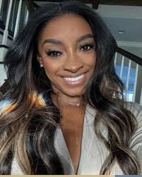 Simone's Off-Mat Glow Is Undefeated ✨🌸, Serving Smiles and Sunshine  Wherever She Goes ☀️💖 #TeamUSA #SimoneBiles #usagymnastics #gymnastics  #fashion #selfiequeen