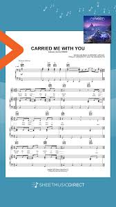 Download Carried Me With You From Onward Sheet Music By Brandi Carlile Arranged For Piano Vocal Guitar R Sheet Music Sheet Music Direct Brandi Carlile
