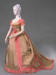 1860s, from an exhibit at the museum of costume & lace… a magnificent light blue silk 1860s crinoline two piece evening gown. 1860 1869 Fashion History Timeline