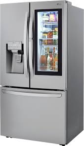 Check spelling or type a new query. Lg 29 7 Cu Ft French Instaview Door In Door Refrigerator With Craft Ice Stainless Steel Lrfvs3006s Best Buy