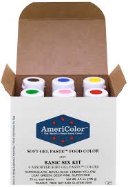 Buy food colouring americolor and get the best deals at the lowest prices on ebay! Amazon Com Americolor Basic Six Kit Soft Gel Paste Food Color 0 75 Ounce 6 Pack Kit Grocery Gourmet Food