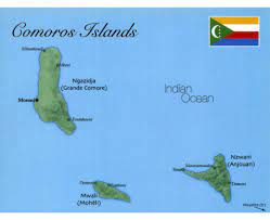 Comoros is an island country off the southeast coast of africa in the indian ocean. Maps Of Comoros Collection Of Maps Of Comoros Africa Mapsland Maps Of The World