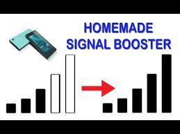How To Make Homemade Network Signal Booster For Mobile Phone - Youtube