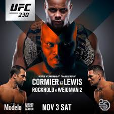 Luke rockhold (@lukerockhold) has informed me he and the ufc have come to terms for the chris weidman (@chrisweidman) fight on ufc 230 doesn't even have a main event at this time, as nate diaz vs. Damon Martin On Twitter Here S The Ufc230 Poster With Confirmation That Luke Rockhold Vs Chris Weidman 2 Will Be The New Co Main Event As Expected Ufc Https T Co Ezgjgv7hme