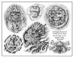 Check spelling or type a new query. Steve Soto Tattoo Flash Aztec Tattoo Designs Flash Tattoo Aztec Tattoo