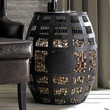 Redefine your dining experience with elegant cork dining table at alibaba.com. Amazon Com Wine Enthusiast Barrel Cork Catcher Side Table Holds 2 000 Corks Kitchen Dining