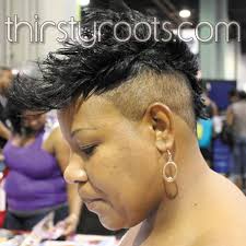 Black women often style their mohawk according to the shape of their face. Short Black Mohawk Hairstyles