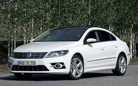 Hd Wallpaper Volkswagen Passat Cc R Line White Front Coupe Trees Background Wallpaper Flare