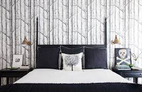 Black And White Wallpaper Bedroom Ideas Chic Black White Bedroom Ideas Tree Wallpaper Bedroom Wallpaper Bedroom Black White Bedrooms