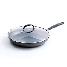They come in an assortment of colors, including the sage green pictured here, chili ref, and blueberry. Oxo Good Grips Non Stick 12 Round Covered Frypan Grey Cc002383 001 Best Buy