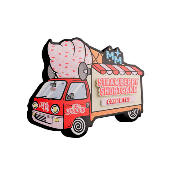 Strawberry Shortcake Cone Bite - Mr Mushies Magic Mushroom