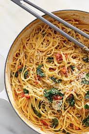 One Pot Spaghetti With Cherry Tomatoes And Kale Recipe Recipe One Pot Spaghetti Cooking Nyt Cooking