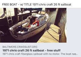 Craigslist provides local classifieds and forums for jobs housing for sale services local community and events. Freesailboats Freesailboats Twitter