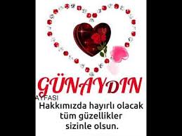 Hayirli Sabahlar Gunaydin N Youtube Youtube Gunaydin Gunaydin Sozleri