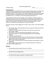 The Sharecropping System White Plains Public Schools