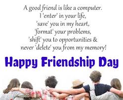 Friendship day (also international friendship day or friend's day) is a day in several countries for celebrating friendship. Friendship Day Wishes Messages Happy Friendship Day 2019 Pictures Images Quotes Gsmarena Com