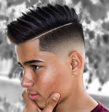 This idea means that your hairline and the beard line are discontinued by the fact that you have shaved a portion of your hair in the middle. 33 Fresh Hard Part Haircut Ideas For 2021 Hairstyle On Point