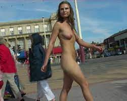 British nude in public video