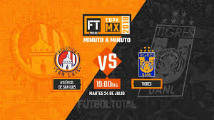 Links to atlético de san luis vs. Atletico San Luis Vs Tigres Uanl Copa Mx 2018 En Vivo Minuto A Minuto Futbol Total