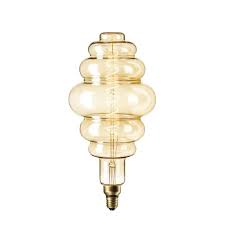 Beautiful decorative lamp bulb with peach shape lights led copper wire bulbs from made in china top. Decorative Led Light Bulb With Gold Tinted Glass And Exposed Filament