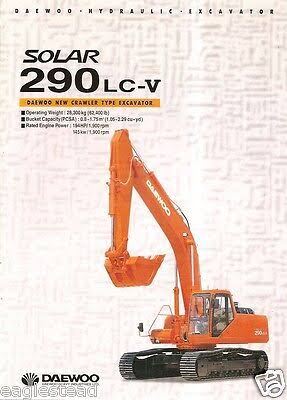 Daewoo SOLAR 290LC V Excavator