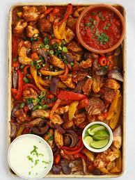 Easy Chicken Fajitas {Oven Baked}