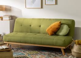 2m x 0.9m x 1m (lunghezza x profondità x i divani e i cuscini divani 2 e 3 posti sfoderabili, vendibili anche separatamente. Divano Letto 3 Posti In Lino Juhli Sklum