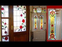 Vinyl framed, insulated, and install ready! Beautiful Glass Painting Doors Painted Glass Doors Ideas Youtube