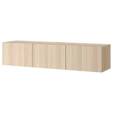 besta open kast m deuren wit gelazuurd eikeneffect lappviken wit gelazuurd eikeneffect ikea tv bank tv meubel spaanplaat
