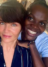 The supermodel Helena Christensen