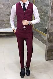 This makes the suit particularly ideal for men who are larger on top, which might even help save money on tailoring. Zeeshant New Fashion Men Slim Suit Vests Single Breasted Business Casual Suit Vest Party Wedding Waistco Men Vest Outfits Mens Dress Vests Business Casual Suit