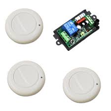 315mhz 433mhz Wireless Remote Control Switch 110v 220v 1ch Relay Receiver Module And Rf Wall Round Remote Co Remote Light Switch Remote Control Remote Controls