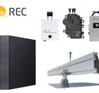 8.28kW REC460AA Pure RX Roof Mounted Solar Kit - 18 Panels