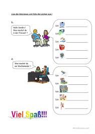 Die Freizeit Freizeit Daf Arbeitsblatter Realschule