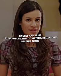 Jesse and Rachel Glee Deleted Scene