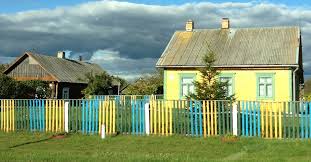 Lecture de paysage, analyse, recherche, écoute, conception1. Les Maisons Colorees Des Villages De Bielorussie