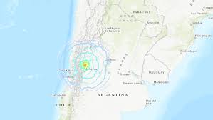 Terremoto temblor chile terremoto en chile. Fuerte Terremoto De De Magnitud 6 4 Grados Sacude Chile Y Argentina